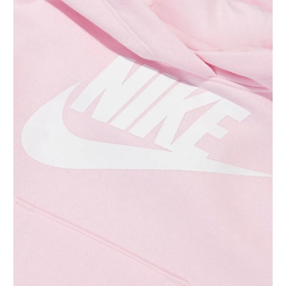 NEW Nike Kids Light Pink Hoodie- Size 6- Kids Nike Sweatshirt - Picture 3 of 5